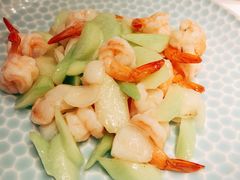 芥兰百合凤尾虾-二十四单 淮扬新味
