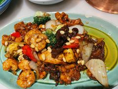 松仁爆三样-小吊梨汤·北京菜·烤鸭(鸟巢店)