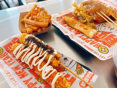 拉丝热狗-正宗八宝冰饭·非遗冰饭·烧烤(奎桥店)