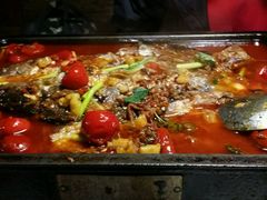 -探鱼·鲜青椒爽麻烤鱼(广州花都来又来店)