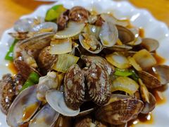 爆炒花斑蛤-温州一家人美食(西木头市店)