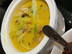 虾仁菜心灰豆腐-湖锦酒楼·32年地道湖北菜(光谷店)