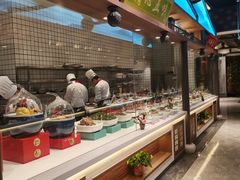 自助取餐区-新何记(青年东路店)