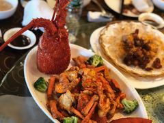 椒盐龙虾-皇朝海鲜酒店