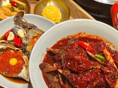-草家酱蟹炭火烤肉店(珲春南路一店)