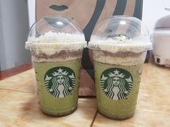 抹茶可可碎片星冰乐-星巴克(深圳前海香缤大厦分店)