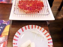 铺天盖地顶级澳牛肉火焰寿司-仙隐小鹿中華の日料(正弘城店)