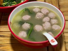 生汆丸子汤-子午路张记肉夹馍(小寨西路店)