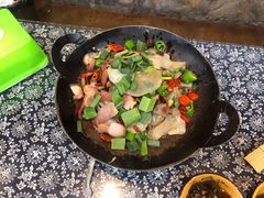 腊肉烧干洋芋片-张关合渣(朱家坳店)