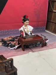 -后宫·古装汉服京剧儿童亲子全家福摄影