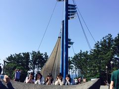 中文大浦海岸柱状节理带-柱状节理带