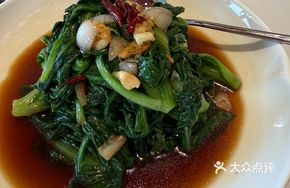 Blanched Large-leaf Chrysanthemum Greens