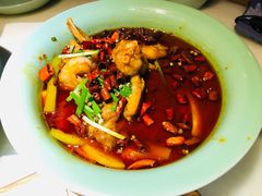 绿茶招牌泉水牛蛙-绿茶餐厅(西单老佛爷店)