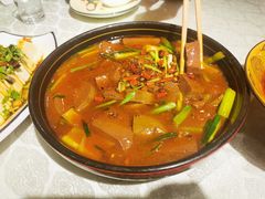 馋嘴鸭血-华盛园卷子王农家菜水库鱼