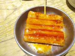 黏在一起的年糕-姜虎东白丁烤肉(苏州中心店)