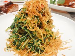 巧拌豆苗-四季民福烤鸭店(王府井灯市口店)