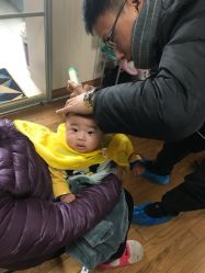 点击看大图 -龙文宝贝上门婴儿理发满月剃胎毛(闵行店)