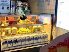 面包甜点陈列柜-茶百道(京溪店)