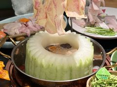 -得意咚瓜·顺德鱼生·冬瓜盅火锅