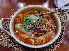 麻辣水煮肉片米线-麒麟风烤牛肉·云南烧烤小排档(丹凤街店)