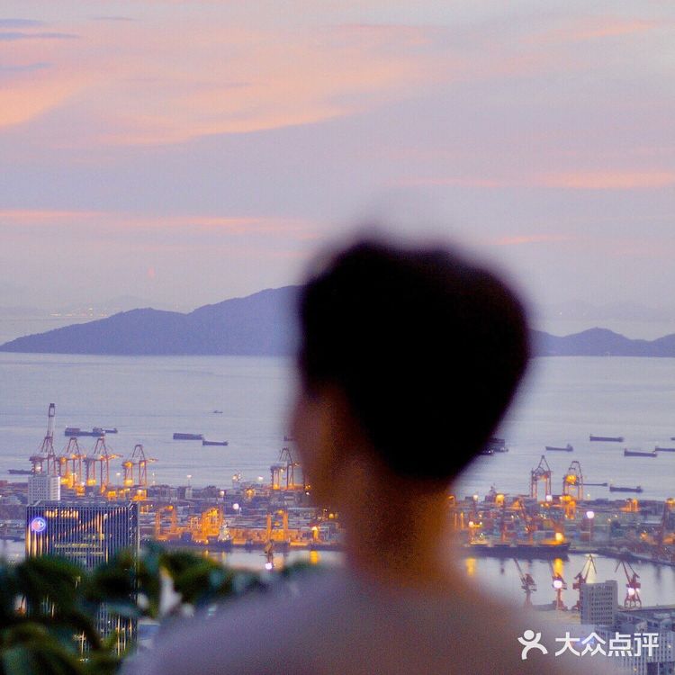 手机调色教程·黄油相机·南山公园的晚霞