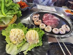 土豆沙拉-杀猪天·韩国烤肉(铁路街第一分店)