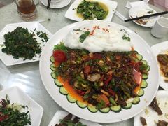 -老许家正宗驴肉黄面胡羊焖饼·烧烤(名吃广场店)