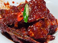 -草家酱蟹炭火烤肉店(珲春南路一店)