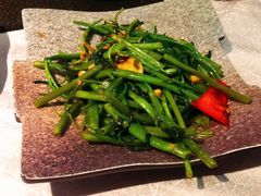 虾酱炒通菜-暹罗湾东南亚餐厅