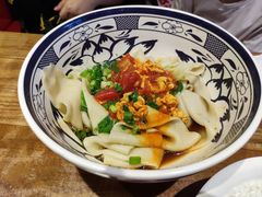 西红柿鸡蛋biangbiang面-子午路张记肉夹馍(兵马俑店)