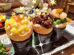 达摩三珠脆脆丸子-西月山居匠心创意料理(江汉路新佳丽广场店)