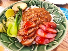 卤肉饭拼香肠鸡卷-小明同学(环宇荟店)