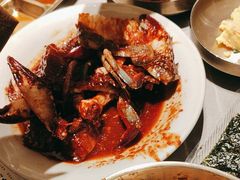 -草家酱蟹炭火烤肉店(珲春南路一店)