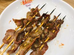 烤鸡胗-宝记烧烤·碳锅羊肉·羊蝎子火锅·夜食社(文体路创始店)