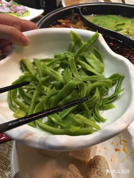 熊猫老灶火锅(延安西路店)-贡菜-菜-贡菜图片-上海美食-大众点评网