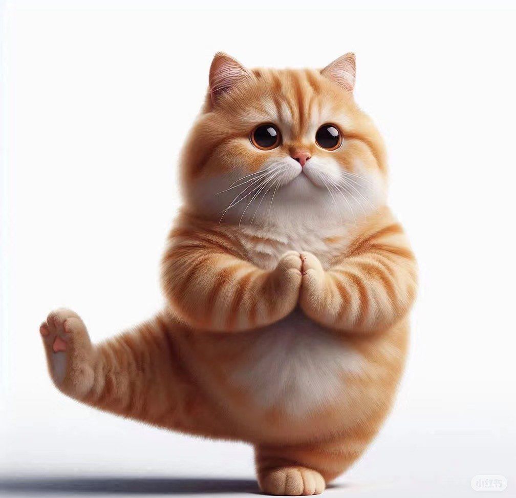 猫咪的瑜伽集合