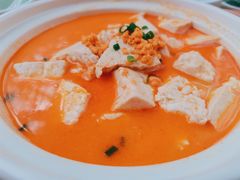 海胆黄烧豆腐-船歌·鱼水饺青岛菜(枫蓝国际购物中心店)