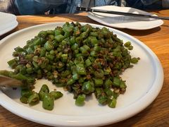 潮汕橄榄菜肉碎四季豆-花舍·新派粤菜·西餐·下午茶(亚运村·鸟巢店)