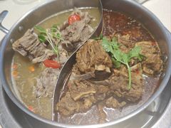 草原羔羊蝎子鸳鸯锅-浩爷羊蝎子火锅(望京店)