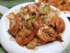 白菜炒虾-华春餐馆(鱼山路店)
