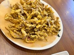 软炸平菇-长城东北菜(新港西路店)