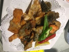 皮骨椒盐三文鱼-新享乐海鲜(翠华路店)