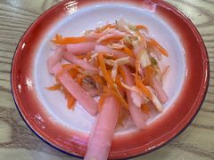 自制泡菜-刘二姐襄阳牛肉面(鸟巢店)