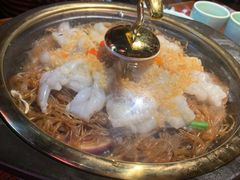 蒜蓉粉丝虾-绿茶餐厅(蓝色港湾店)