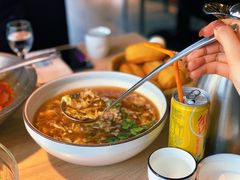 小油条配酸辣汤-味莊·青岛菜(云霄路店)