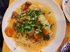 土豆烧牛肉拌面-德元兰州纯汤牛肉面