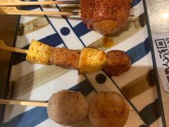 猪五花烤凤梨-火山屋台(新街口店)