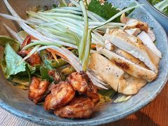 泰式大虾泰碗配辣味青汁-wagas(暖山店)