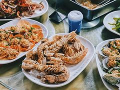 椒盐皮皮虾-四川小胡子海鲜(丁村万人海鲜广场店)