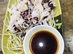 芥末白灼八爪鱼-贞姨美食·老字号海鲜大排档